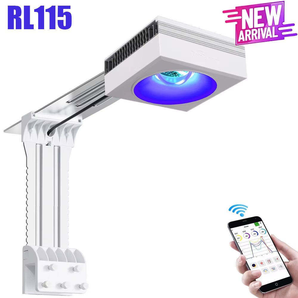 Reef Lighting - NEW PopBloom RL115 WiFi Marine Aquarium