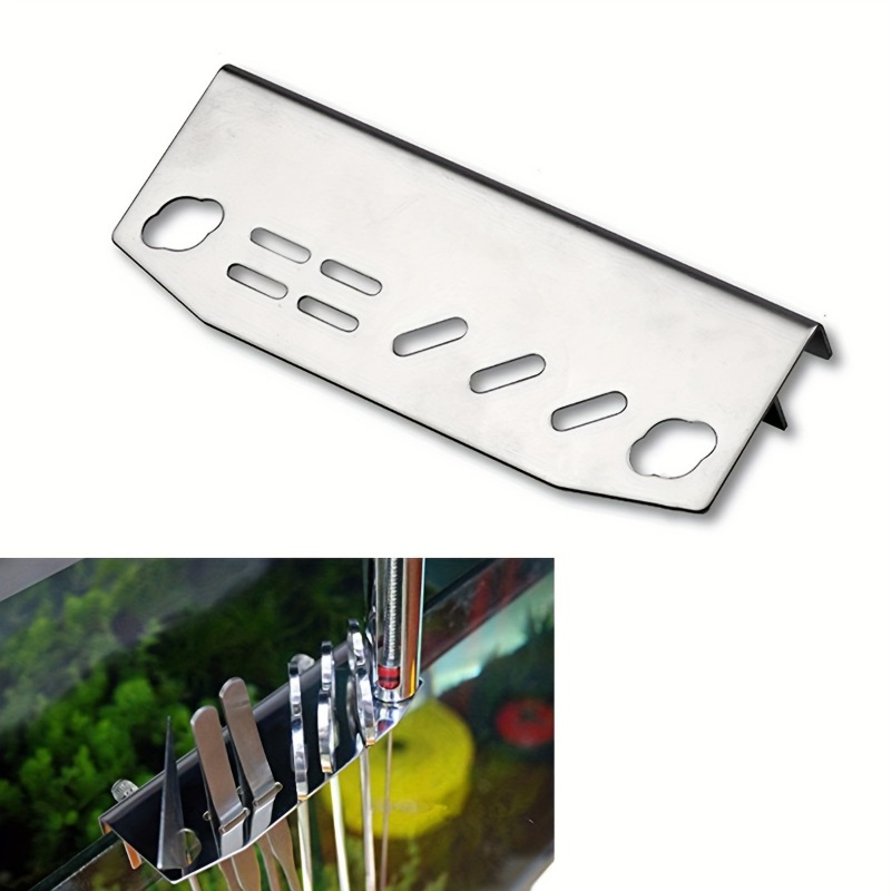 Marine Aquarium - Stainless Steel Aquarium Cleaning Tools Holder,