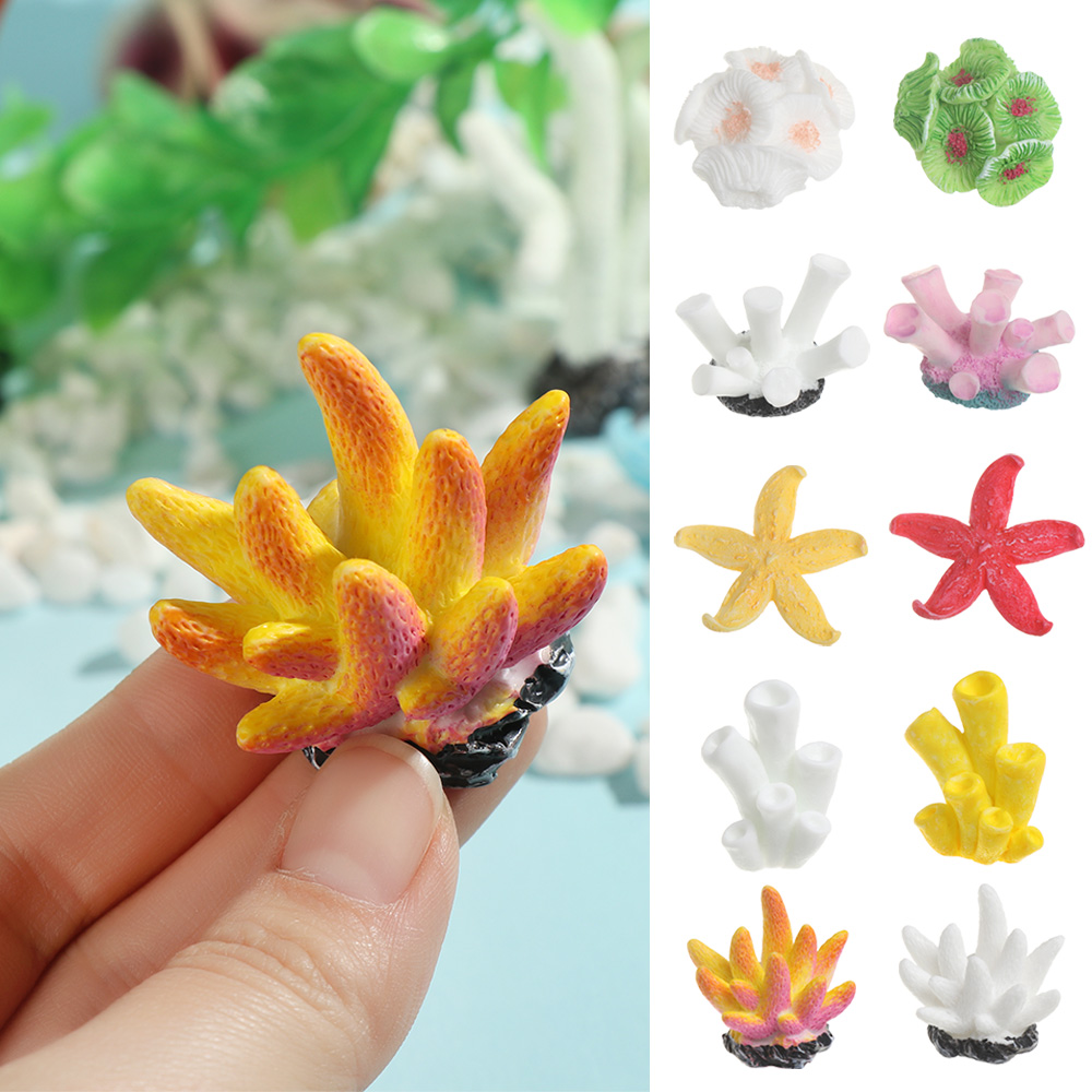 Reef Aquarium - Artificial Coral Fish Tank Ornaments Simulation
