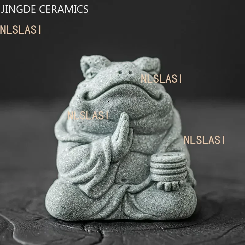 Marine Fish Tank - Creative Handmade Stone Tea Pet Decoration
