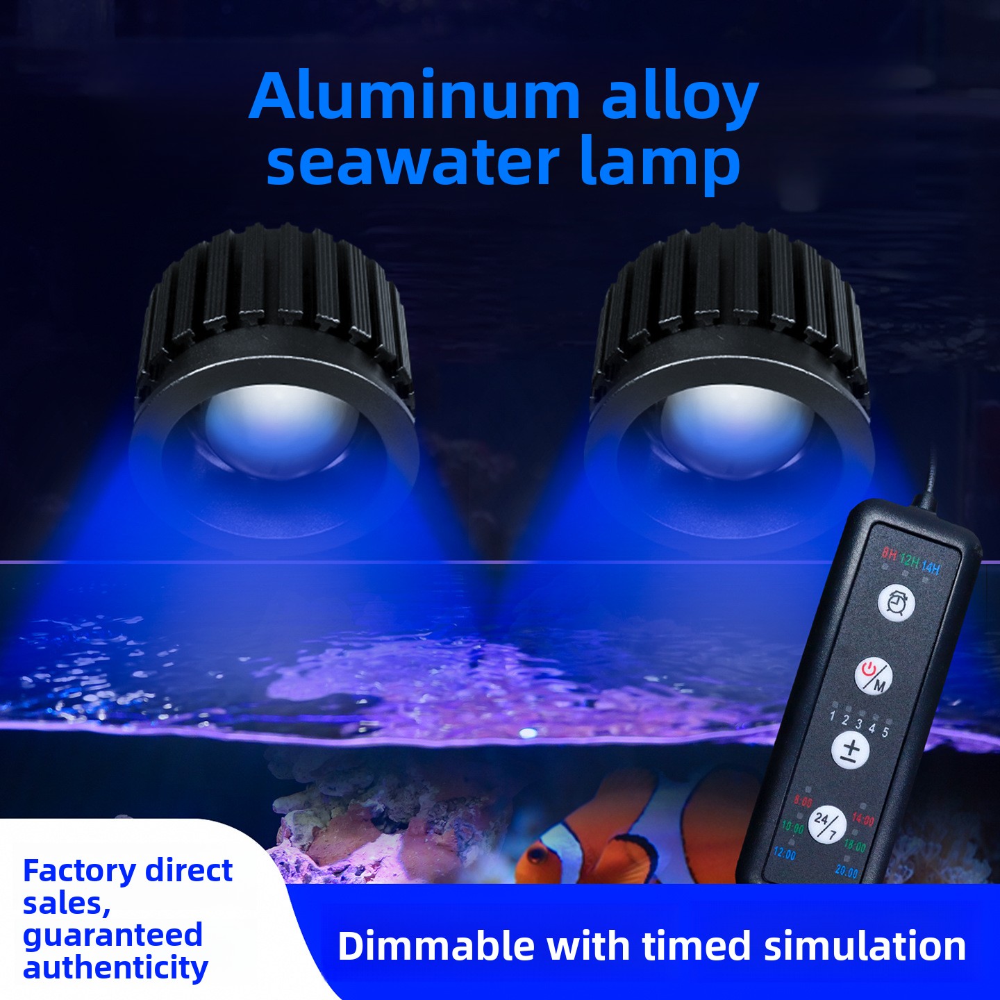 Reef Lighting - Deep-sea spectral intelligent coral lamp with