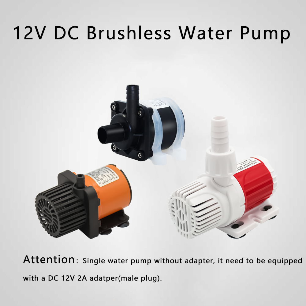 Ocean Aquarium - 12V DC Brushless Small Submersible Pump