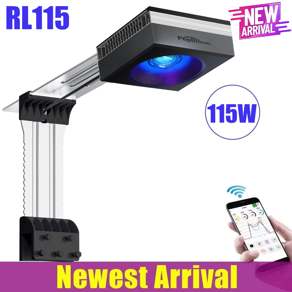 Reef Lighting - PopBloom WiFi Aquarium LED Light RL60/RL90/RL115,