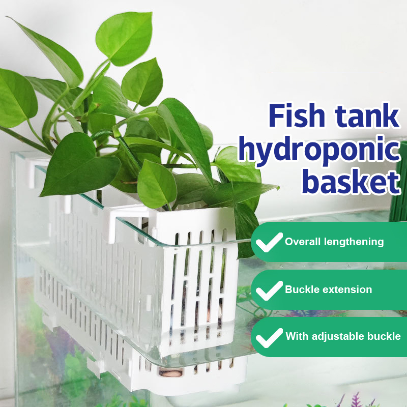 Marine Aquarium - 【F】Fish Tank Hanging Planter Aquatic Plant