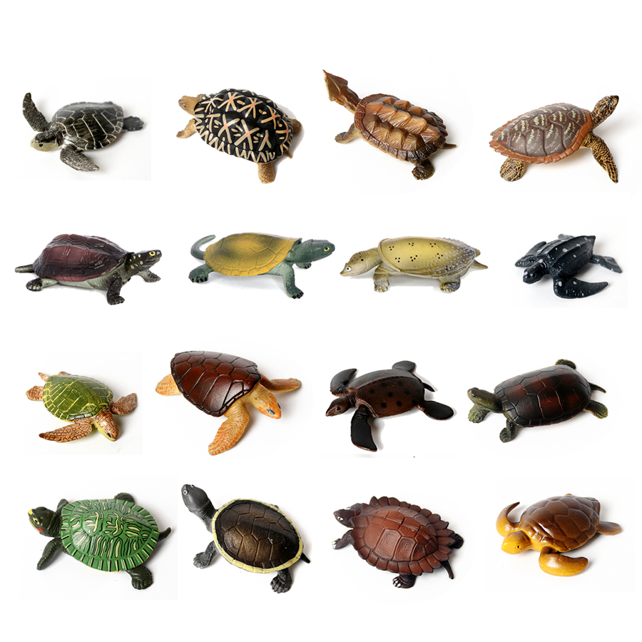 Ocean Aquarium - Realistic Miniatures Marine Life Sea Turtle