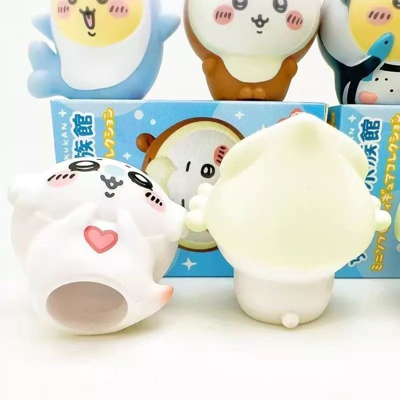 8pcs/Box Kawaii Chiikawa Aquar - Marine Fish Tank ulasan dan harga