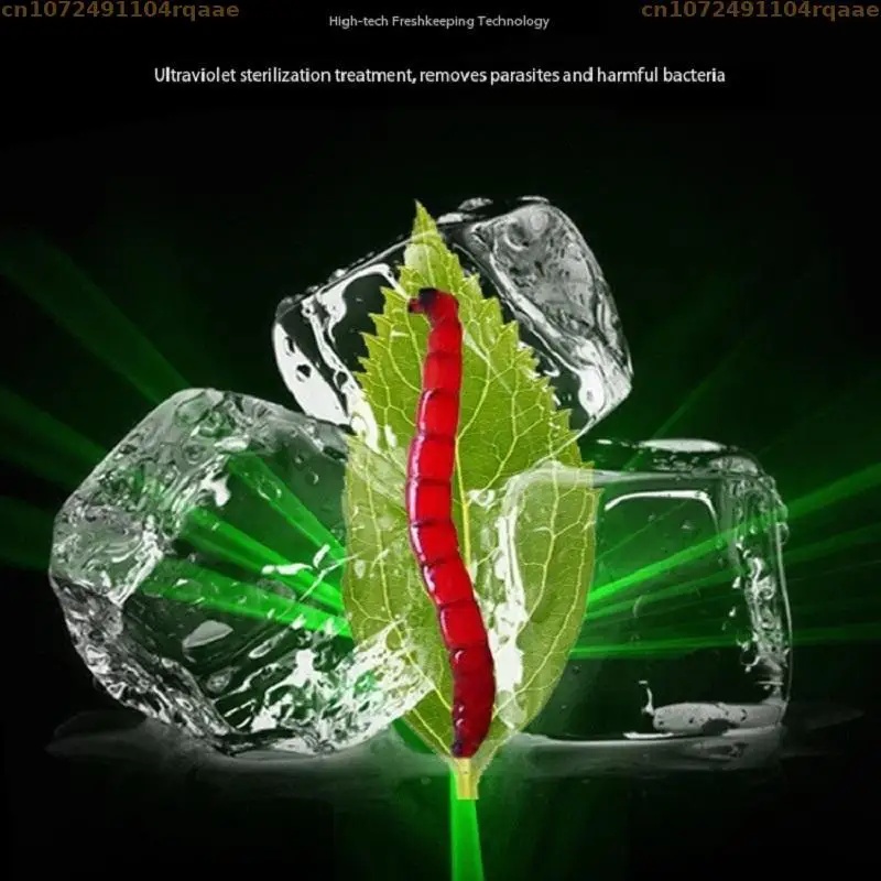 Natural Freeze Dried Bloodworm - Marine Aquarium Cube ulasan dan harga