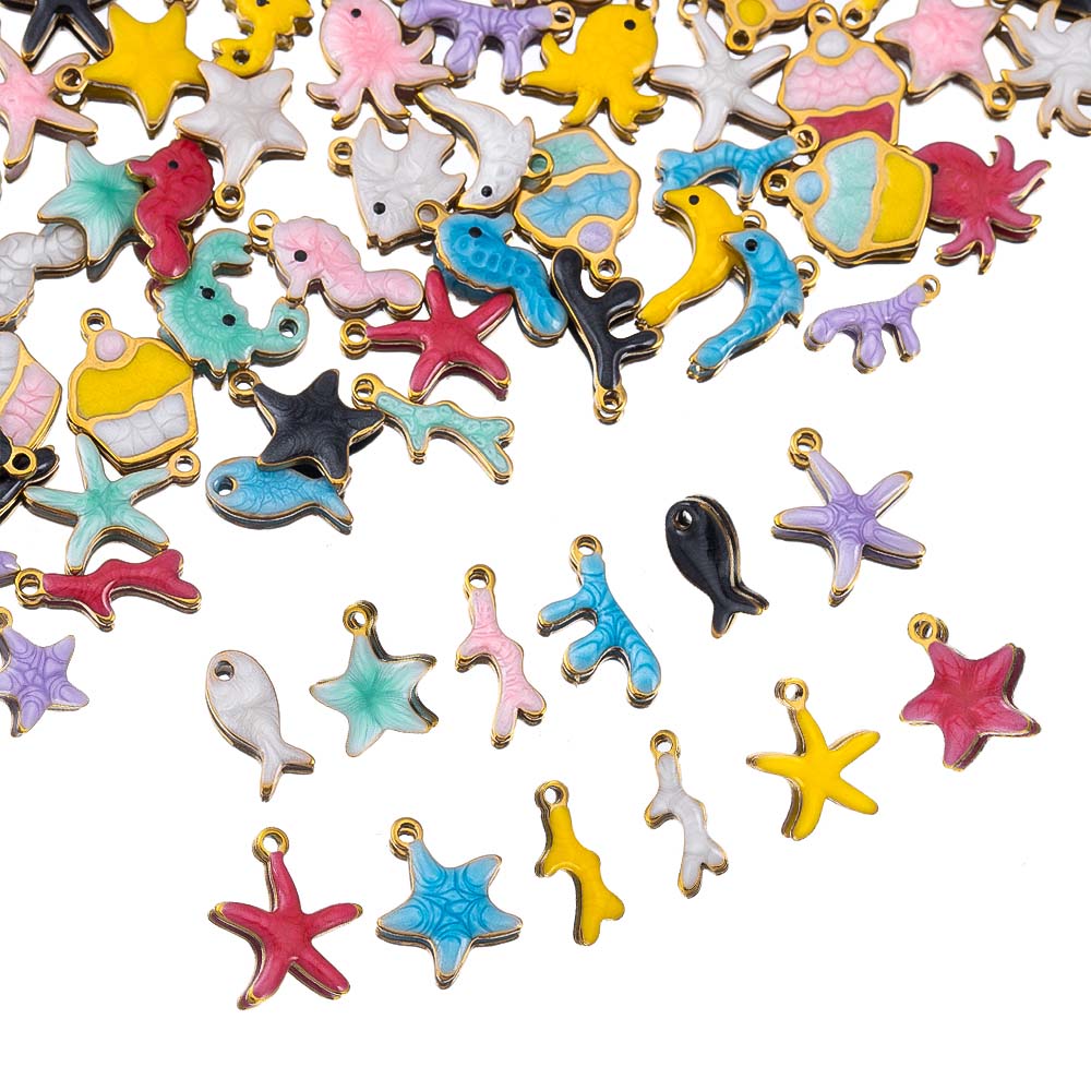 10Pcs Marine Coral Starfish Fi - Marine Coral ulasan dan harga