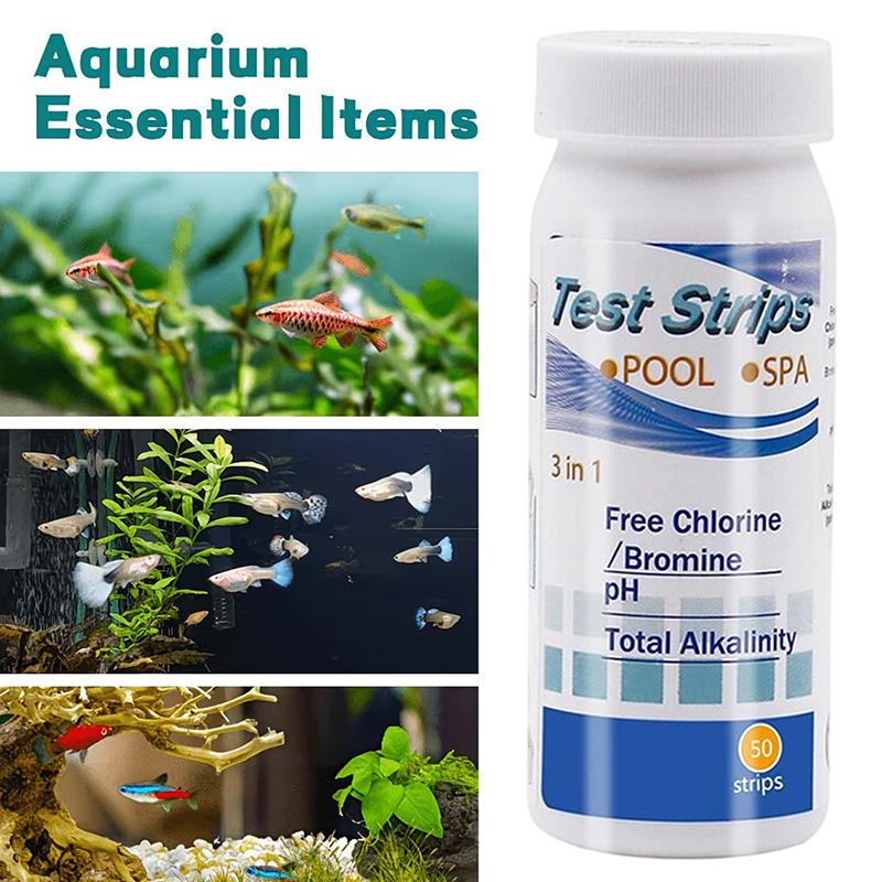 Aquarium Water Test Strips 8 i - Saltwater Tank ulasan dan harga
