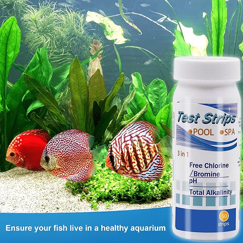 Aquarium Water Test Strips 8 i - Saltwater Tank ulasan dan harga