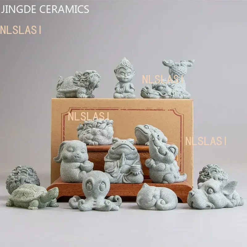 Creative Handmade Stone Tea Pe - Marine Fish Tank ulasan dan harga