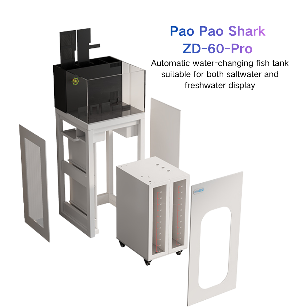 Smart Fish Tank Paopaoshark Au - Marine Aquarium Cube ulasan dan harga