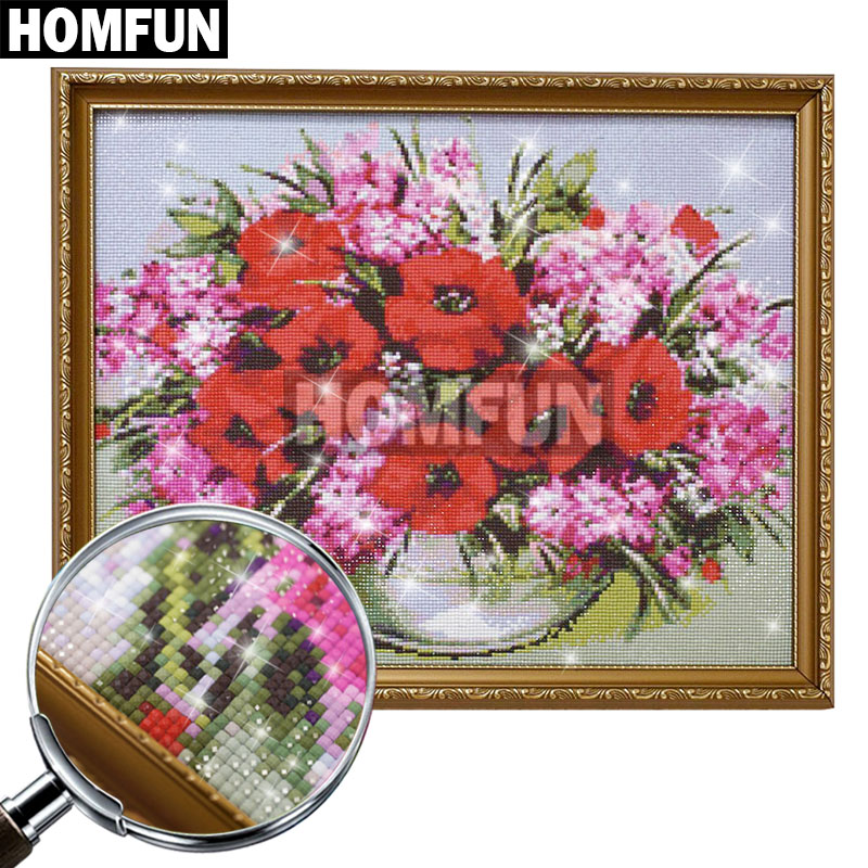 HOMFUN Full Square/Round Drill - Marine Coral ulasan dan harga