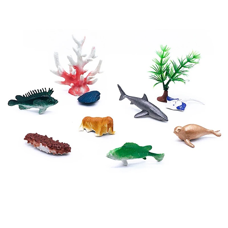 56-Piece Underwater World Mode - Marine Coral ulasan dan harga