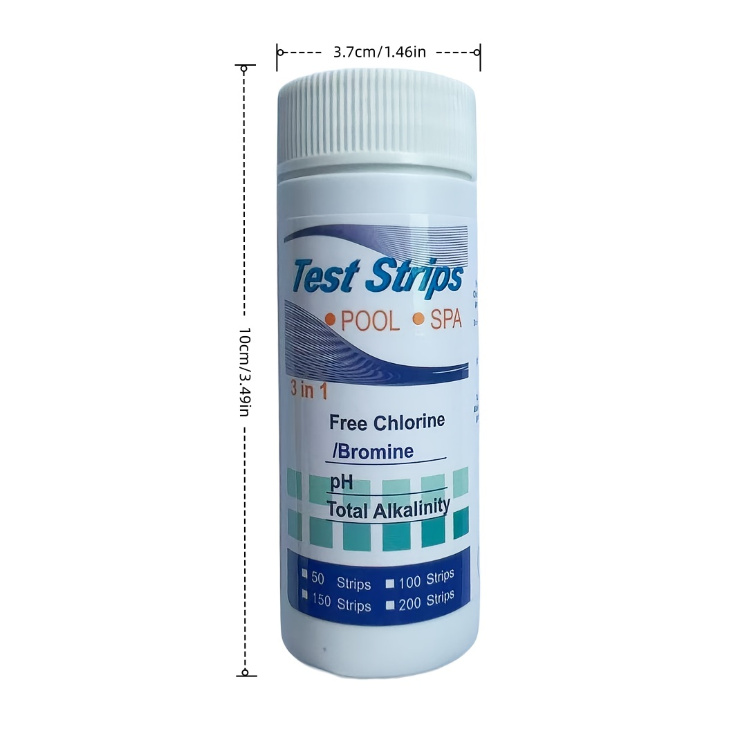 Chlorine PH Test Strips SPA Sw - Ocean Aquarium ulasan dan harga