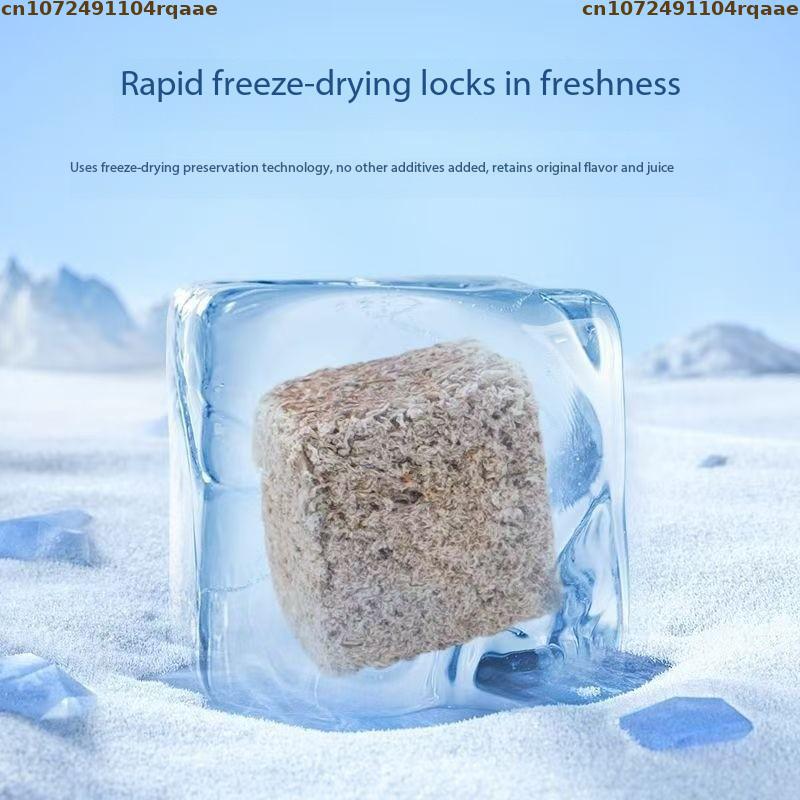 Natural Freeze Dried Bloodworm - Marine Aquarium Cube ulasan dan harga