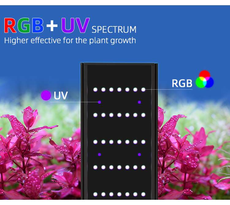 WEEK AQUA L Series APP Control - Aquarium Marine Lights ulasan dan harga