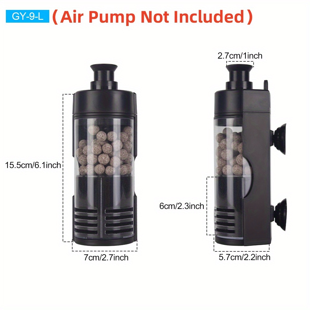 Compact Wall-Mounted Bio Spong - Reef Tank Filter ulasan dan harga