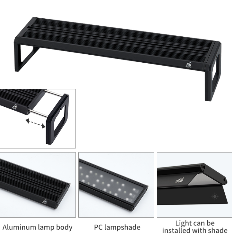 Week Aqua M Series RGB UV LED  - Aquarium Marine Lights ulasan dan harga