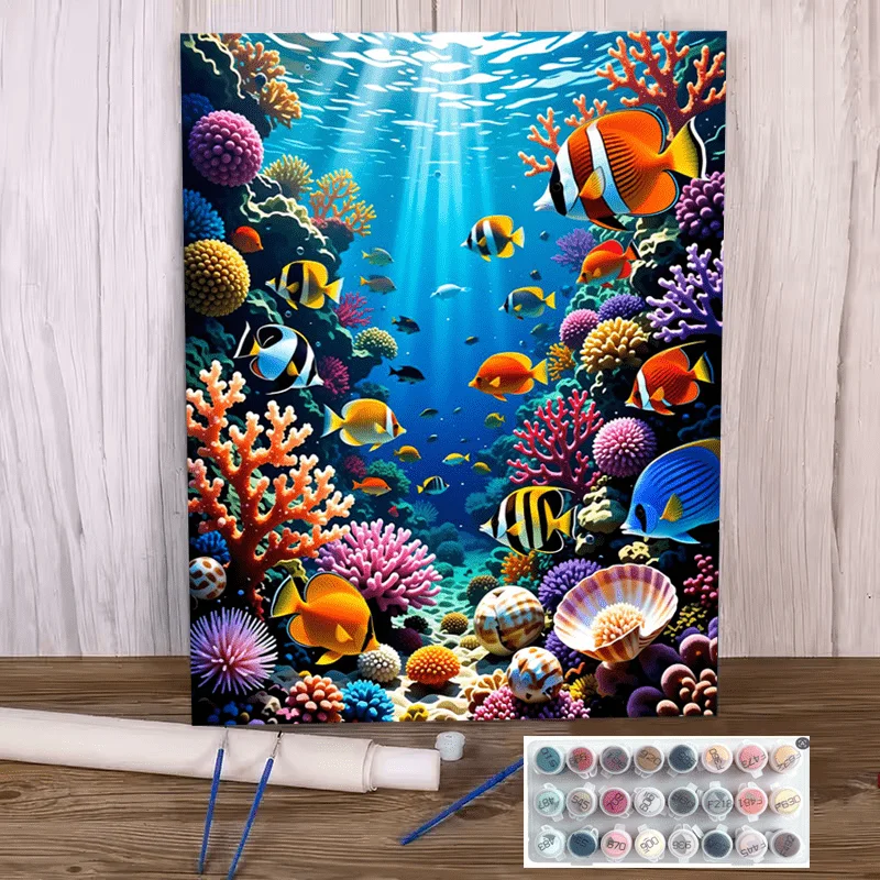 Professional Art Use, 2D Flat  - Marine Coral ulasan dan harga