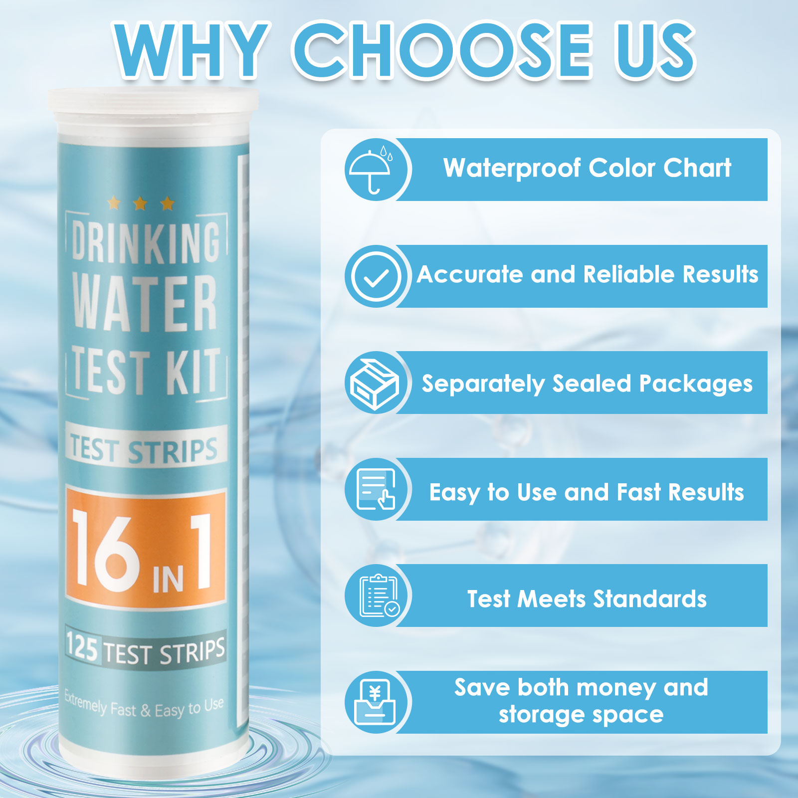5-17 in 1 Aquarium Test Strips - Saltwater Tank ulasan dan harga