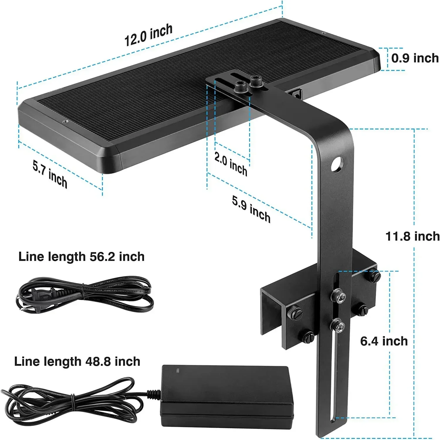 LED Aquarium Light 5 Mode Fish - Reef Lighting ulasan dan harga