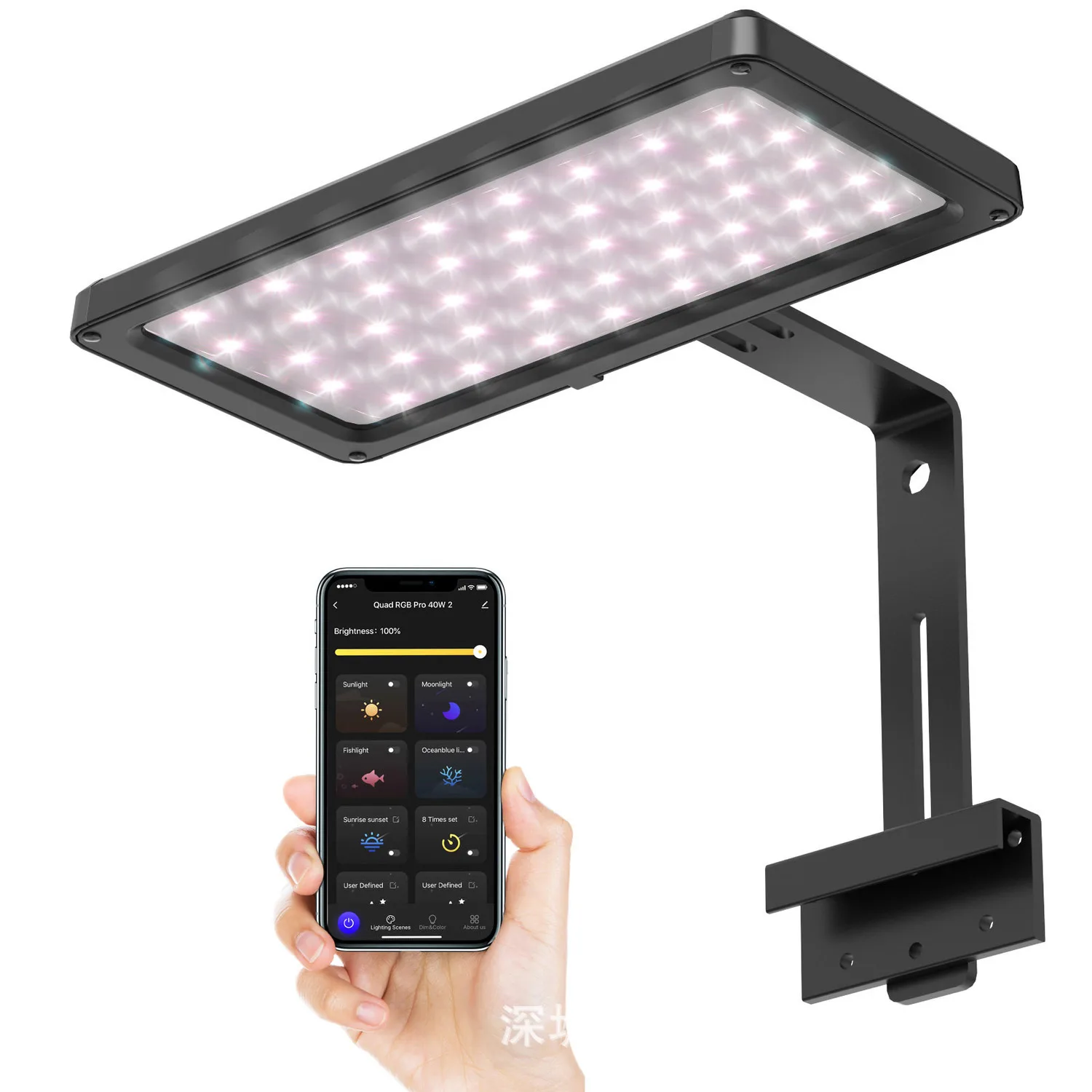 LED Aquarium Light 5 Mode Fish - Reef Lighting ulasan dan harga