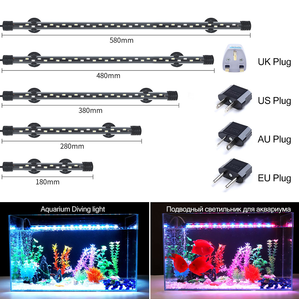 90-260V Aquarium Light LED Wat - Aquarium Marine Lights ulasan dan harga