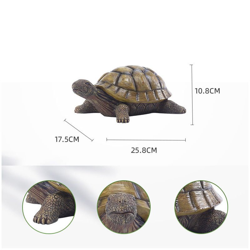 Cute Decorative Turtle Resin T - Marine Fish Tank ulasan dan harga