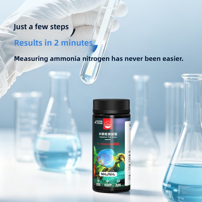 8-in-1 Aquarium Test Strips -  - Saltwater Tank ulasan dan harga